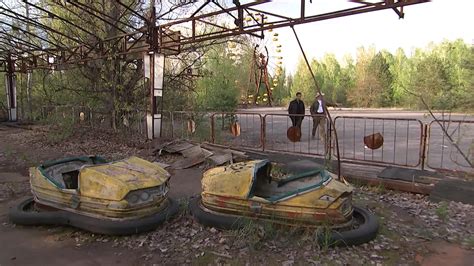 Today we go inside the exclusion zone and get within a few hundred meters. See the eerie scene inside Chernobyl, 30 years after the nuclear disaster - TODAY.com