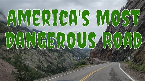 Americas Scariest Road The Million Dollar Highway Over Red Moutain