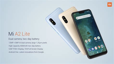 Xiaomi Launches Android One Based Mi A2 And Mi A2 Lite