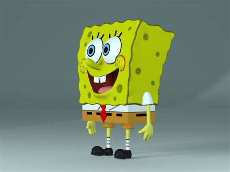 3d Spongebob Bob Esponja Cgtrader