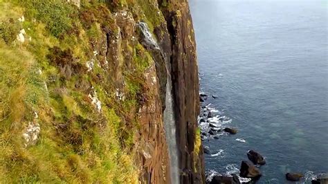 Kilt Rock Waterfall Trotternish Isle Of Skye Inner Hebrides Scotland