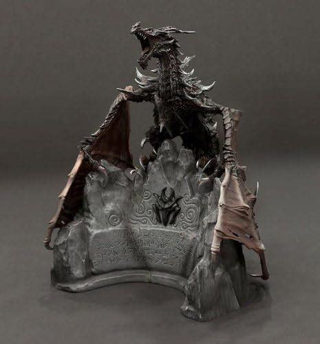 Elder Scrolls V Skyrim Collectors Edtion Alduin Statue Amazonfr