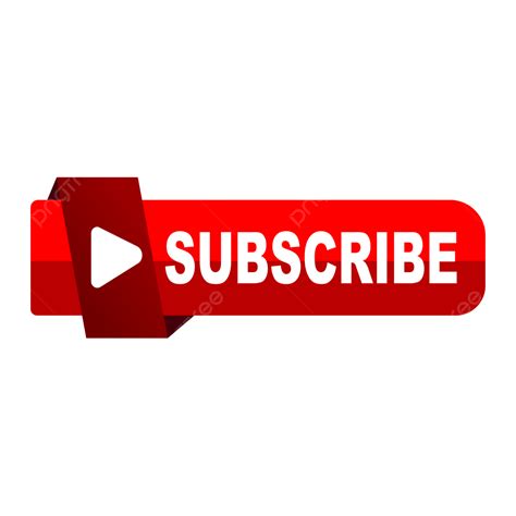 New Subscriber White Transparent Subscribe Button Icon New Style New