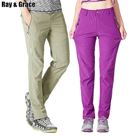 Ray Grace Spring Summer Lovers Outdoor Pants Quick Dry Elastic
