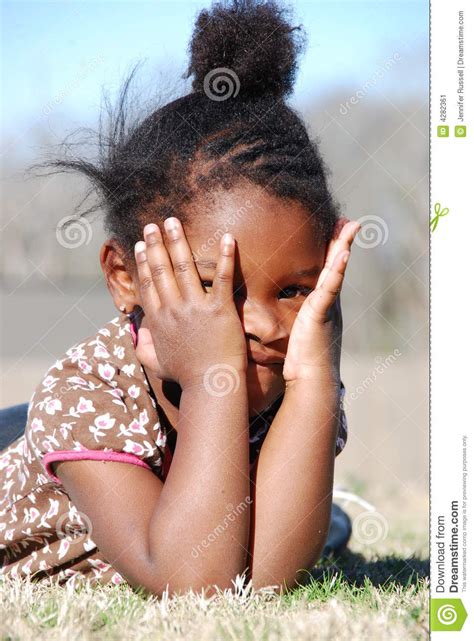Shy Girl Stock Image Image Of Peek Adorable Sweet Special 4282361