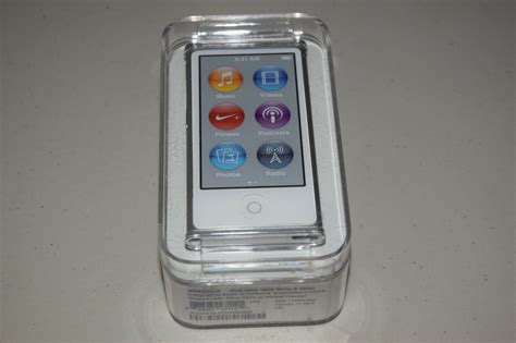 Apple Ipod Nano 7th Generation 16 Gb Silver Md480lla Fm Aac Mp3 Media