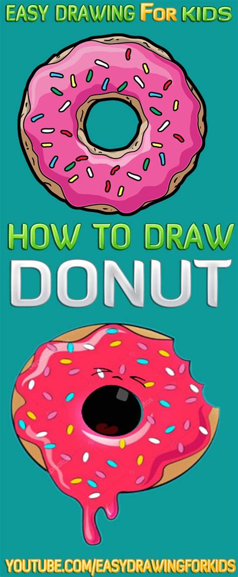 Go to donut.ai and click add to slack to add donut to your slack team. Learn to Draw a Kawaii Donut Step by Step | Drawing books ...