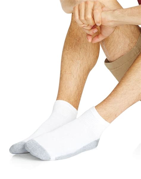 186v13 Hanes Men`s 13 Pack Cushion Ankle Socks