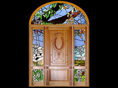 Wood door designs door : Beautiful Kerala Window Glass Design Photos | Decor ...