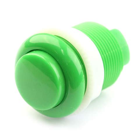 Push Button 33mm Green