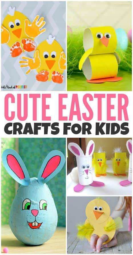 15 Cute Easter Crafts For Kids