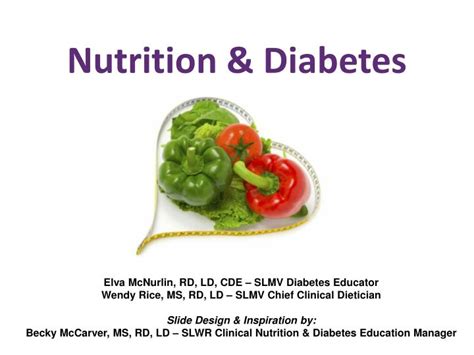 Ppt Nutrition And Diabetes Powerpoint Presentation Free Download Id