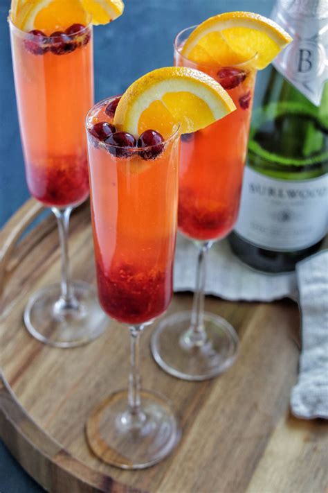 Sparkling Cranberry Champagne And Tequila Cocktail Homebody Eats