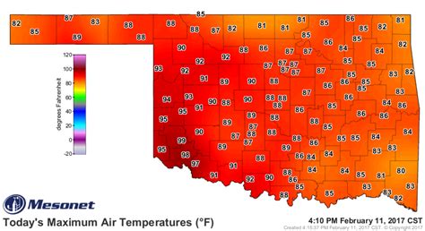 Oklahoma Just Hit Temperatures Of 100 Fahrenheit In The Depths Of
