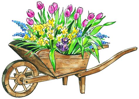 Flower Garden Free Clipart Clipart Best Clipart Best