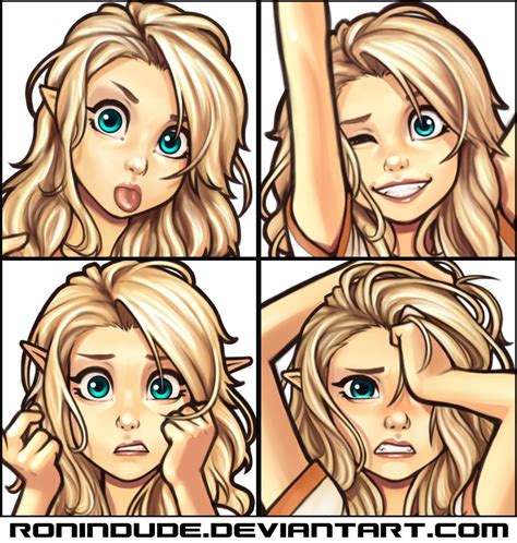 Emotion Practice 1 20 2016 By Ronindude On Deviantart Character Concept