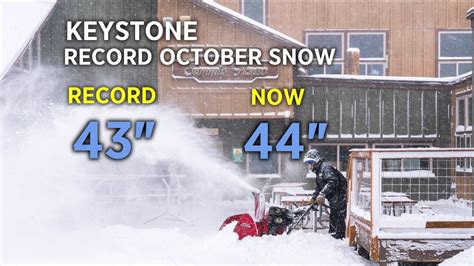 Record October Snow Archives Snowbrains