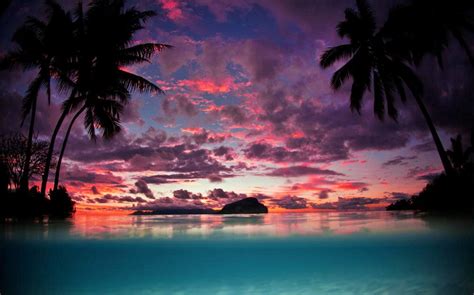 Wallpaper Landscape Sunset Sea Water Nature Reflection Sky