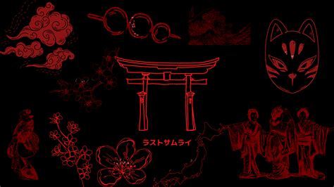 Aggregate 73 Red Japanese Wallpaper Incdgdbentre