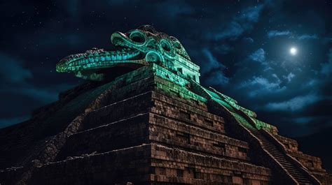 A Sublime Image Of Quetzalcoatl The Ancient Mesoamerican Feathered