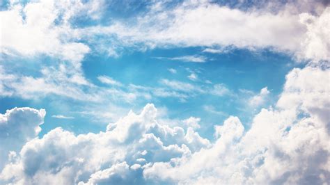 White Clouds Background Wallpaper 1920x1080 84199