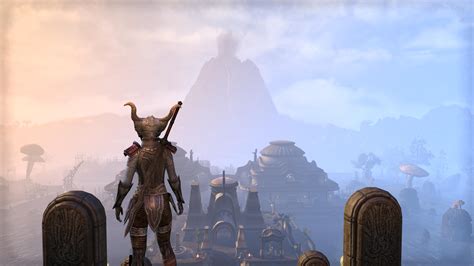 Elder Scrolls Online Morrowind View From Vivecs Tower Screenshot