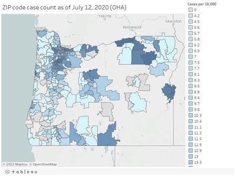 These Are The Oregon Zip Codes With The Most Covid Cases