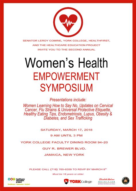 Healthcare Education Project Womens Health Empowerment Symposium