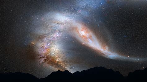 Andromeda Galaxy Milky Way Wallpaperhd Nature Wallpapers4k Wallpapers