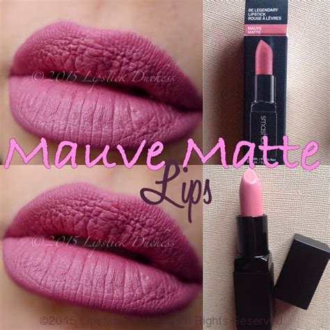The Lipstick Duchess Smashbox Mauve Matte Lipstick Be Legendary