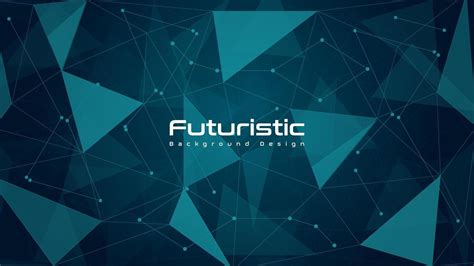 Abstract Poly Futuristic Technology Background 1082657 Vector Art At