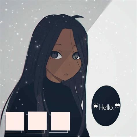 Pin By 𝕯𝖊𝖘𝖙𝖎𝖓𝖎 On Anime Black Anime Characters Cute Art