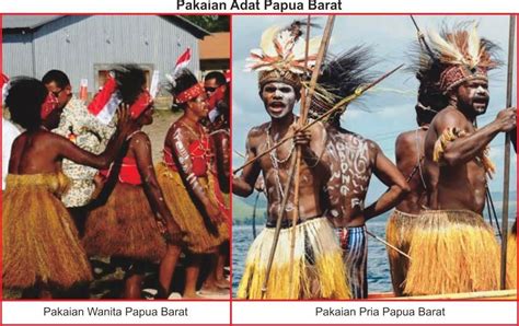 nama pakaian adat tradisional papua baju adat tradisional