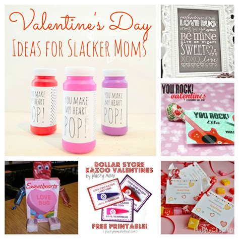 Whether you're at home with your 'rents or you're a parent now, yourself—you know that moms do a lot. 6 Valentine's Day Ideas for Slacker Moms | Blonde Mom Blog