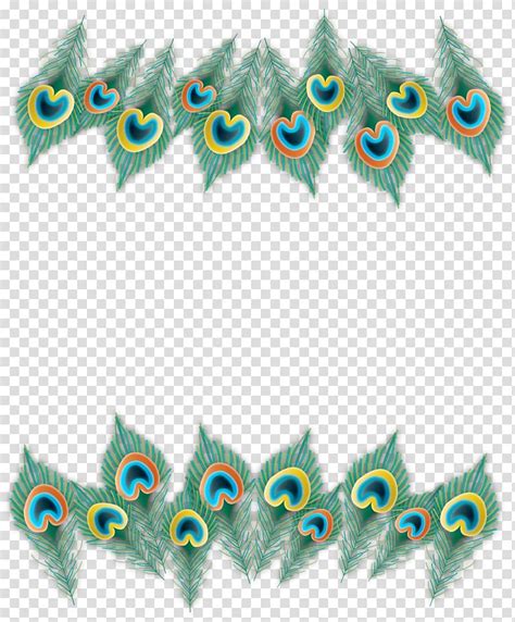 Peacock Feather Border Clipart Free Download On Clipartmag Images