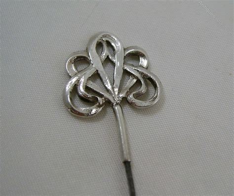 Edwardian Silver Hat Pin