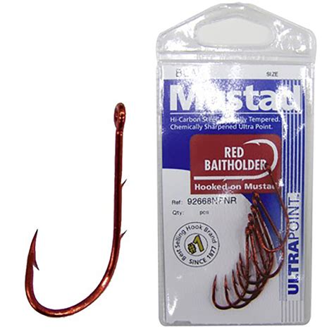 Mustad Baitholder Hooks 4 25 Pack | BCF