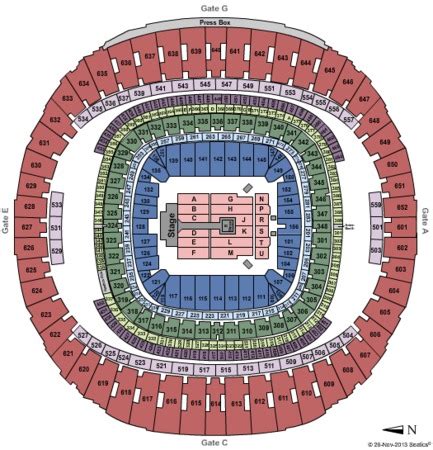 Maybe you would like to learn more about one of these? Mercedes-Benz Superdome Tickets in New Orleans Louisiana, Seating Charts, Events and Schedule
