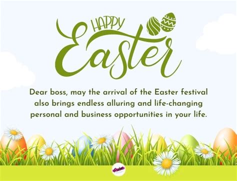 Best Happy Easter Wishes And Messages For Boss 2022