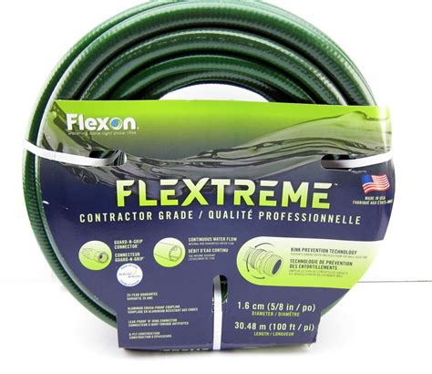 New Flexon Flextreme Contractor Grade 58 X 100 Garden Hose 1184115