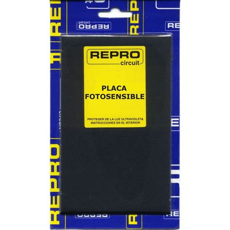 Repro (countable and uncountable, plural repros). PLACA C.I POSITIVA BAQUELITA 100x200 mm REPRO ...