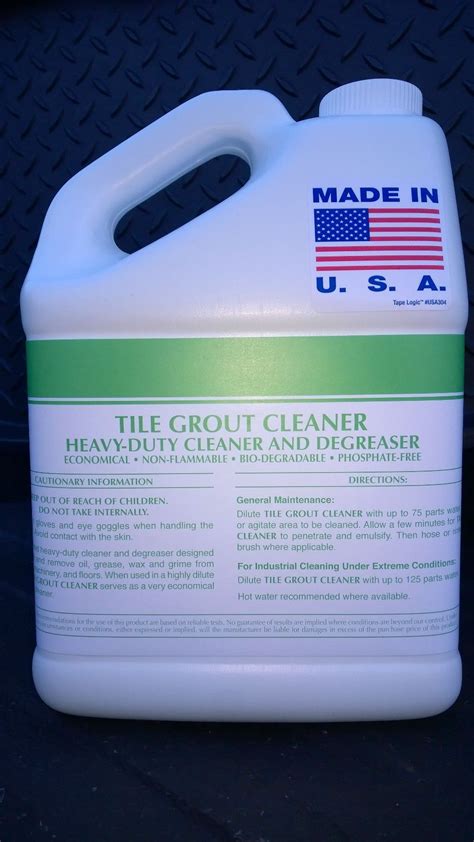 Tile And Grout Cleaner Heavy Duty Industrial Strength ~ 6x1 4x1 2x1