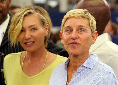 Ellen DeGeneres And Portia Headed For 450M Divorce Talk Show Host