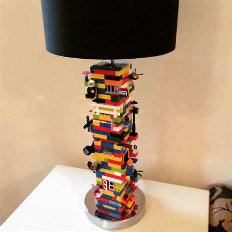 But these are really cute legos! DIY Lego Lamp for the Playroom | Kid's Rooms | Pinterest ...