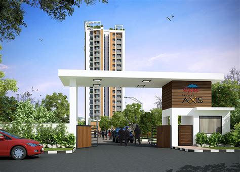 Site Plan Image Of Skyline Builders Kochi Axis Paravattani Thrissur