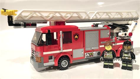 Lego Ideas Fire Dept Aerial Ladder Truck
