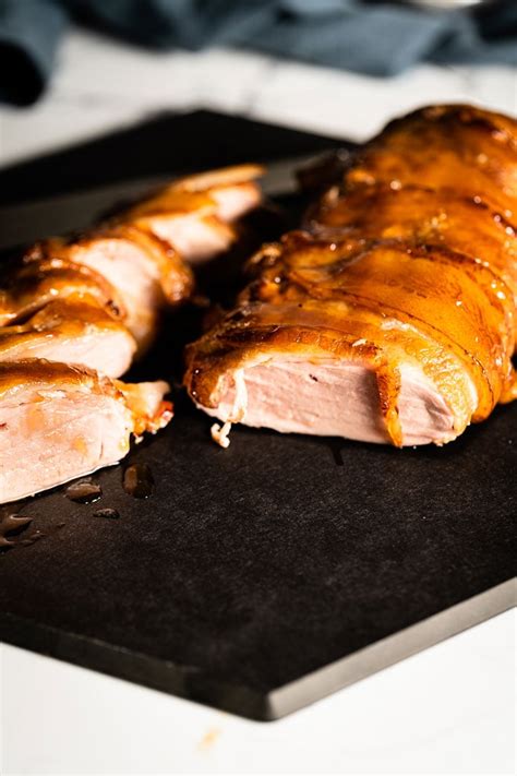 Smoked Bacon Wrapped Pork Tenderloin Recipe Dandk Organizer