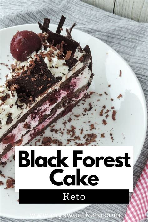 Majestic Low Carb Black Forest Cake My Sweet Keto Low Carb Recipes