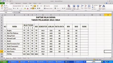 Lengkap Pengertian Fungsi Dan Contoh Rumus Microsoft Excel Porn Sex