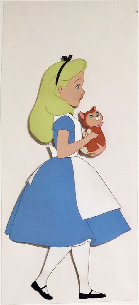 Animation Collection Original Production Animation Cel Of Alice And